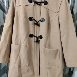 Plus sz woman wool coat